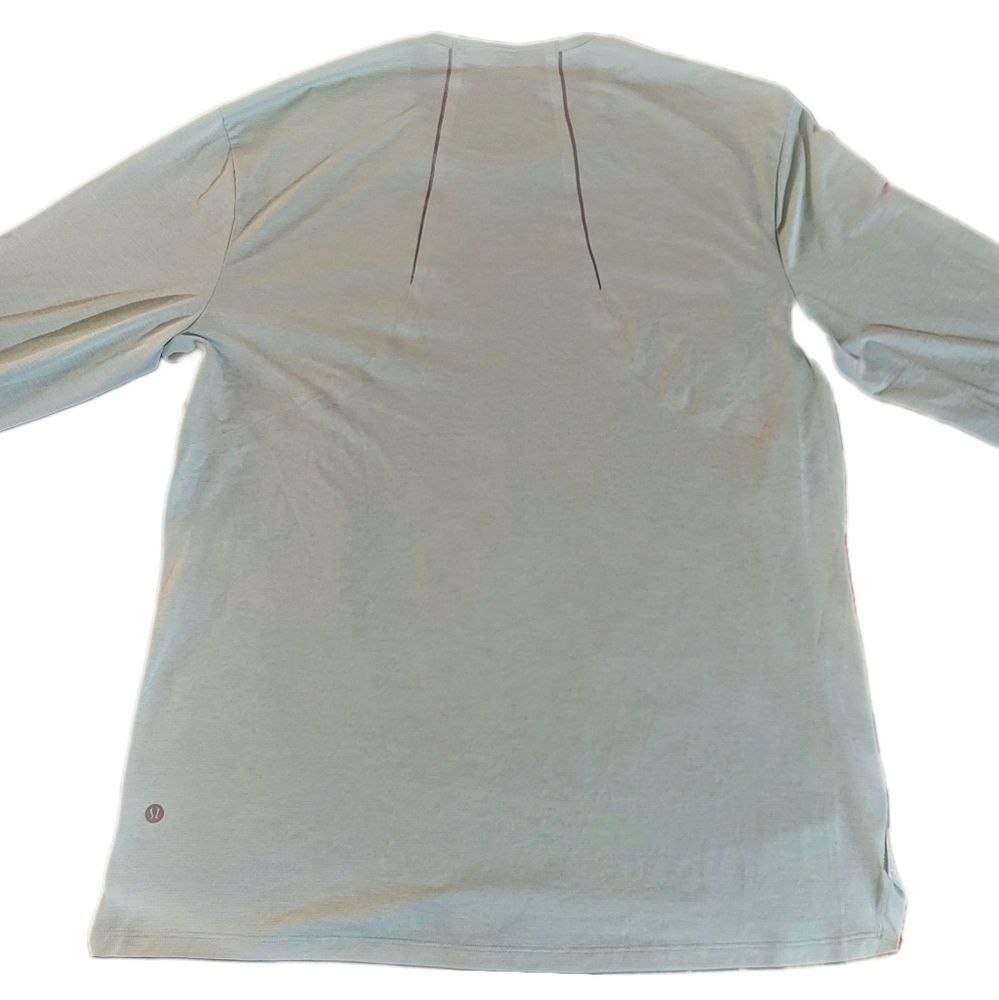 Lululemon \ Fast & Free SS T / XL / Heathered Delicate Mint - Picture 5 of 9